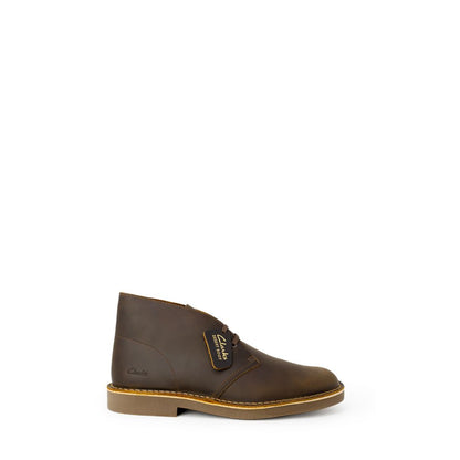 Bottes en cuir marron Clarks