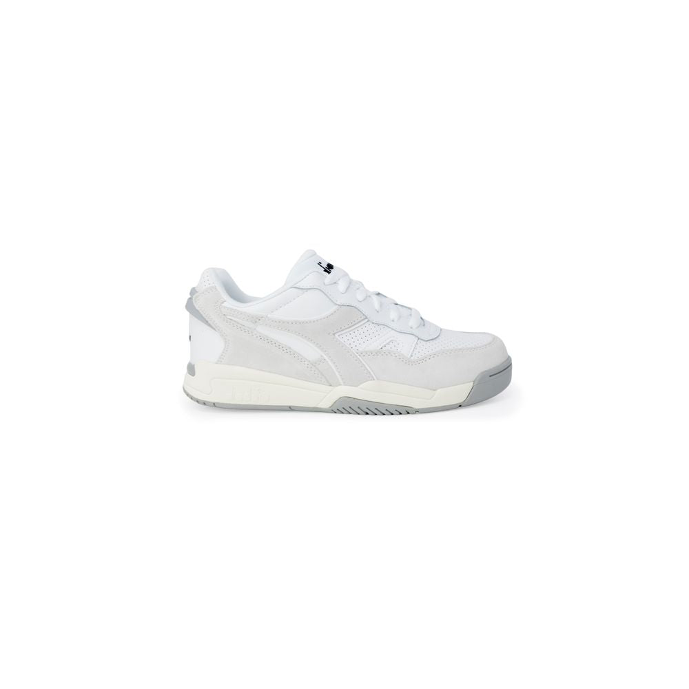 Diadora White Artificial Leather Sneaker by Diadora