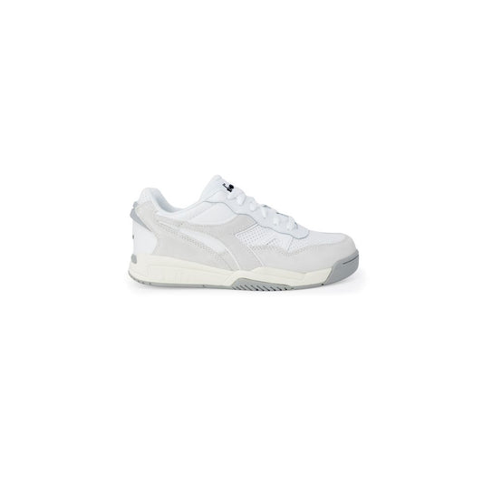 Diadora White Artificial Leather Sneaker by Diadora
