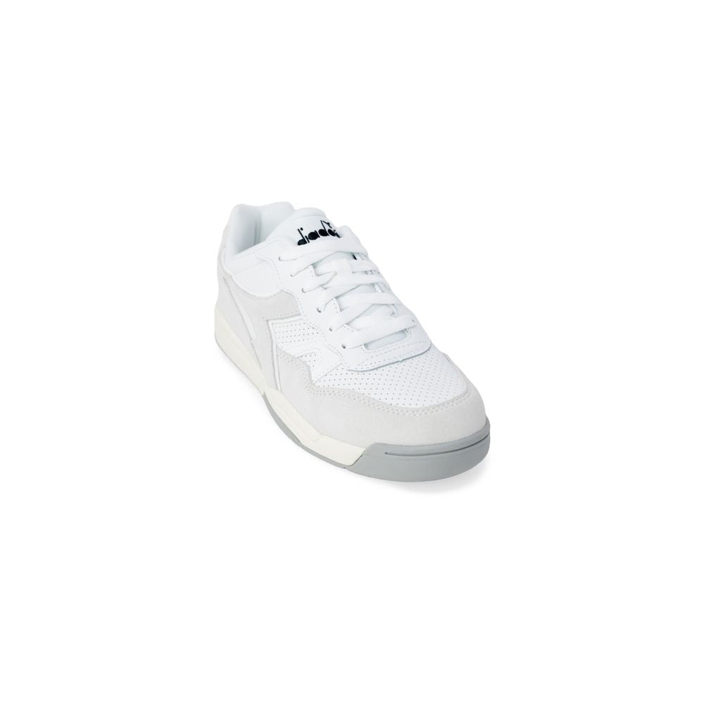 Diadora White Artificial Leather Sneaker by Diadora