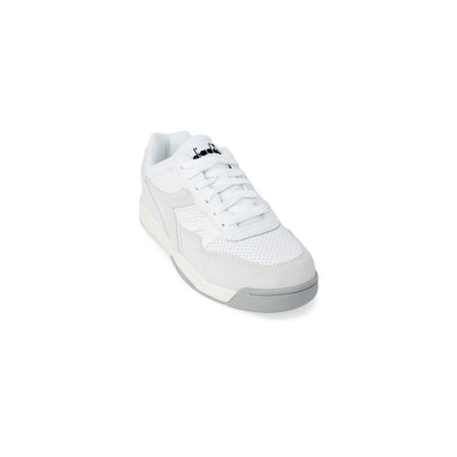 Diadora White Artificial Leather Sneaker by Diadora