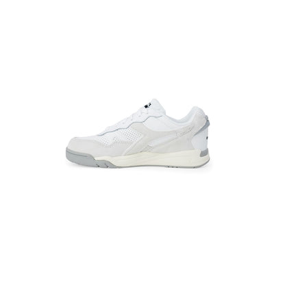 Diadora White Artificial Leather Sneaker by Diadora