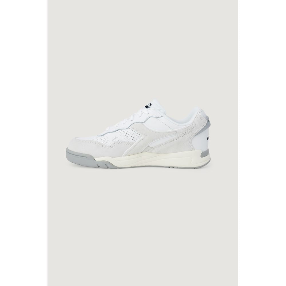 Diadora White Artificial Leather Sneaker by Diadora