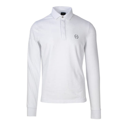 Armani Exchange White Cotton Long Sleeve by Armani Exchange