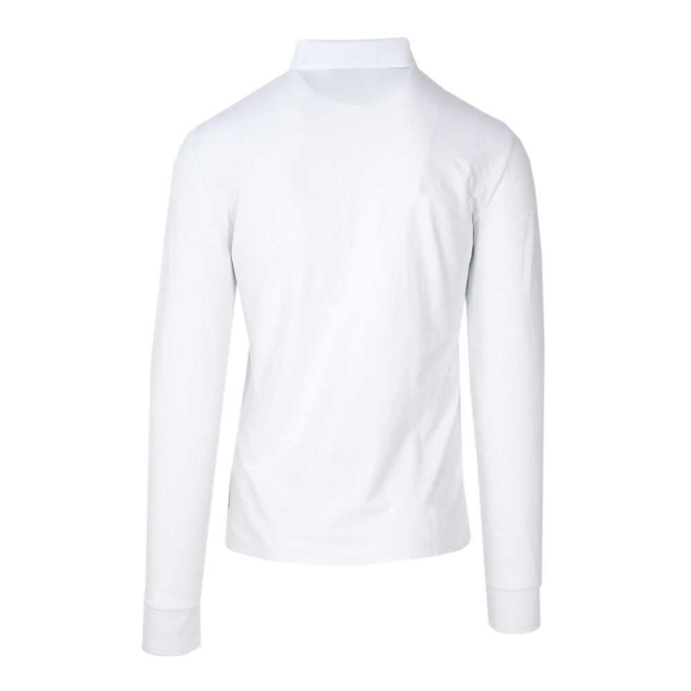 Armani Exchange White Cotton Long Sleeve by Armani Exchange