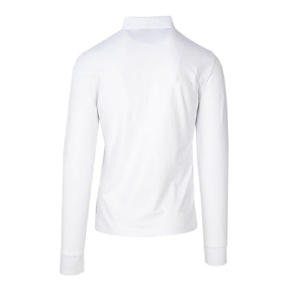Armani Exchange White Cotton Long Sleeve by Armani Exchange
