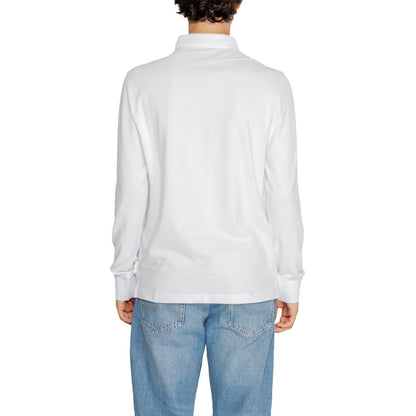 Armani Exchange White Cotton Long Sleeve by Armani Exchange