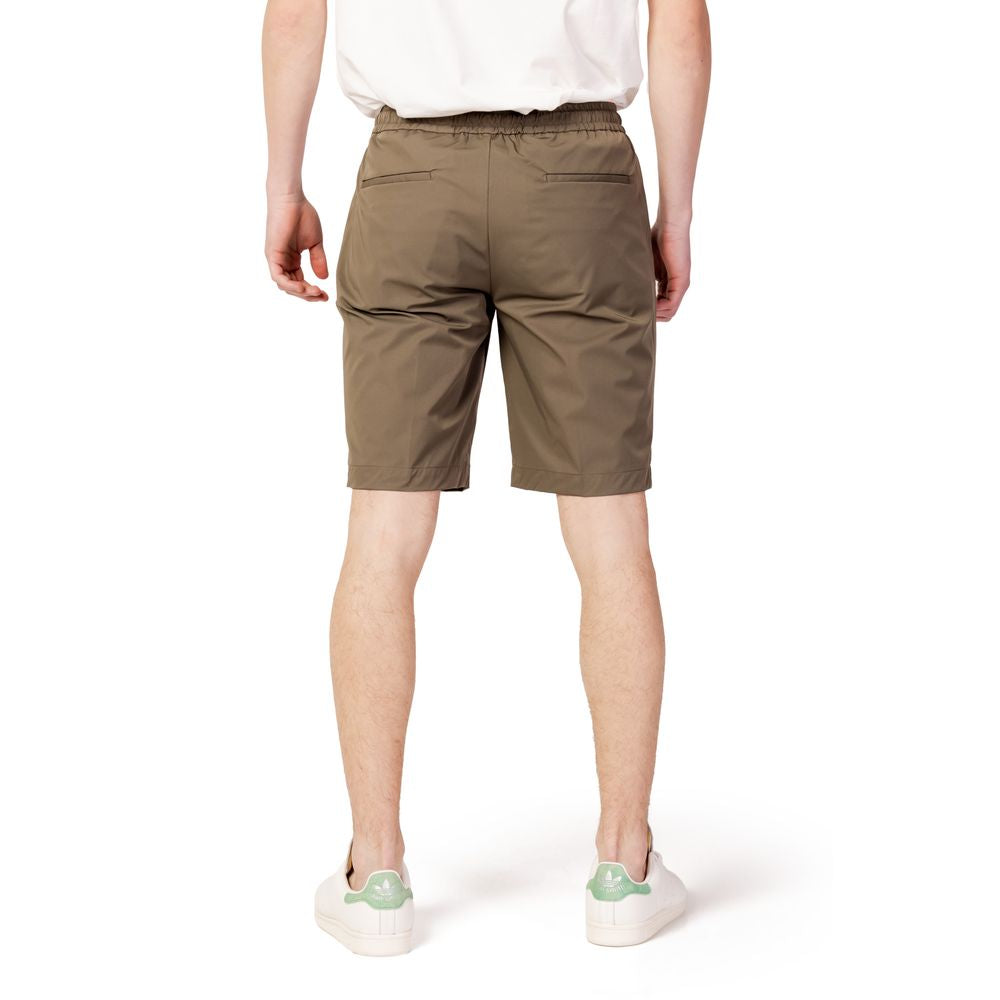 Short en nylon vert Suns