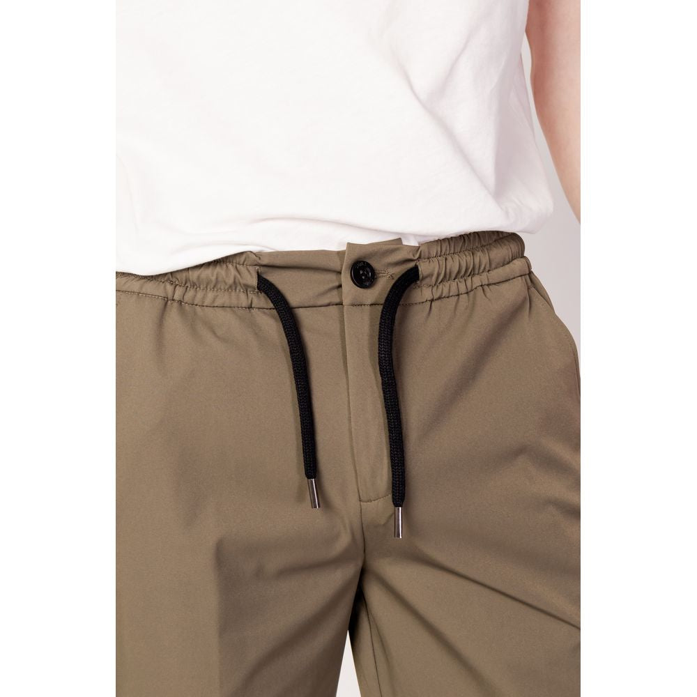 Short en nylon vert Suns