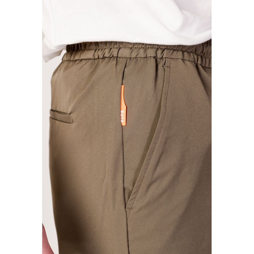 Short en nylon vert Suns