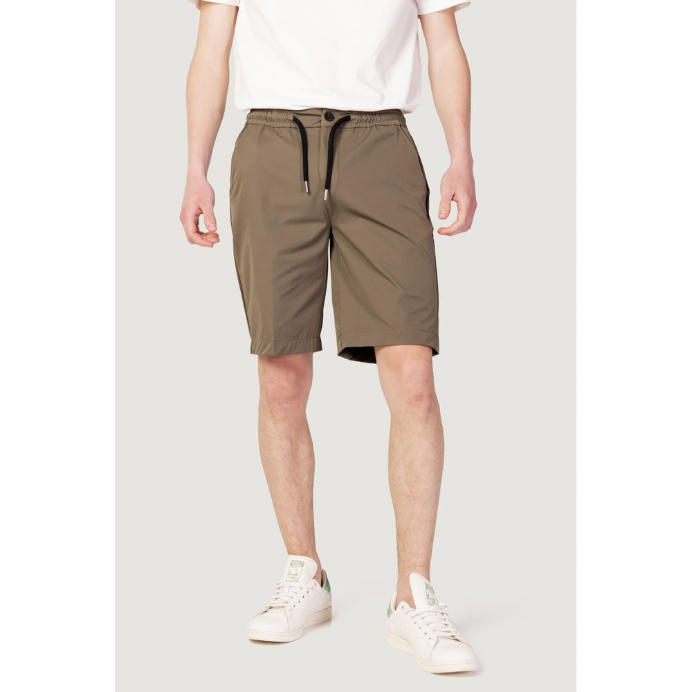 Short en nylon vert Suns