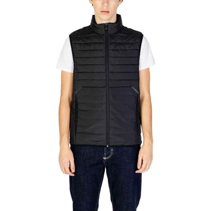 Hugo Boss Black Polyester Sleveless Jacket
