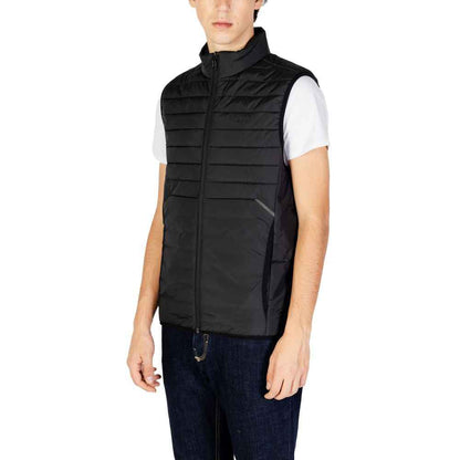 Hugo Boss Black Polyester Sleveless Jacket