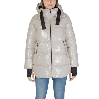 Suns Beige Polyamide Parka by Suns
