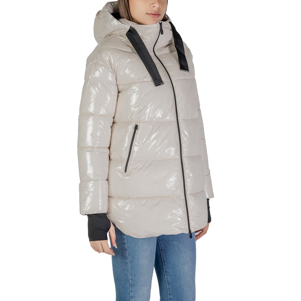 Suns Beige Polyamide Parka by Suns