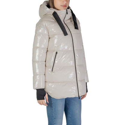 Suns Beige Polyamide Parka by Suns