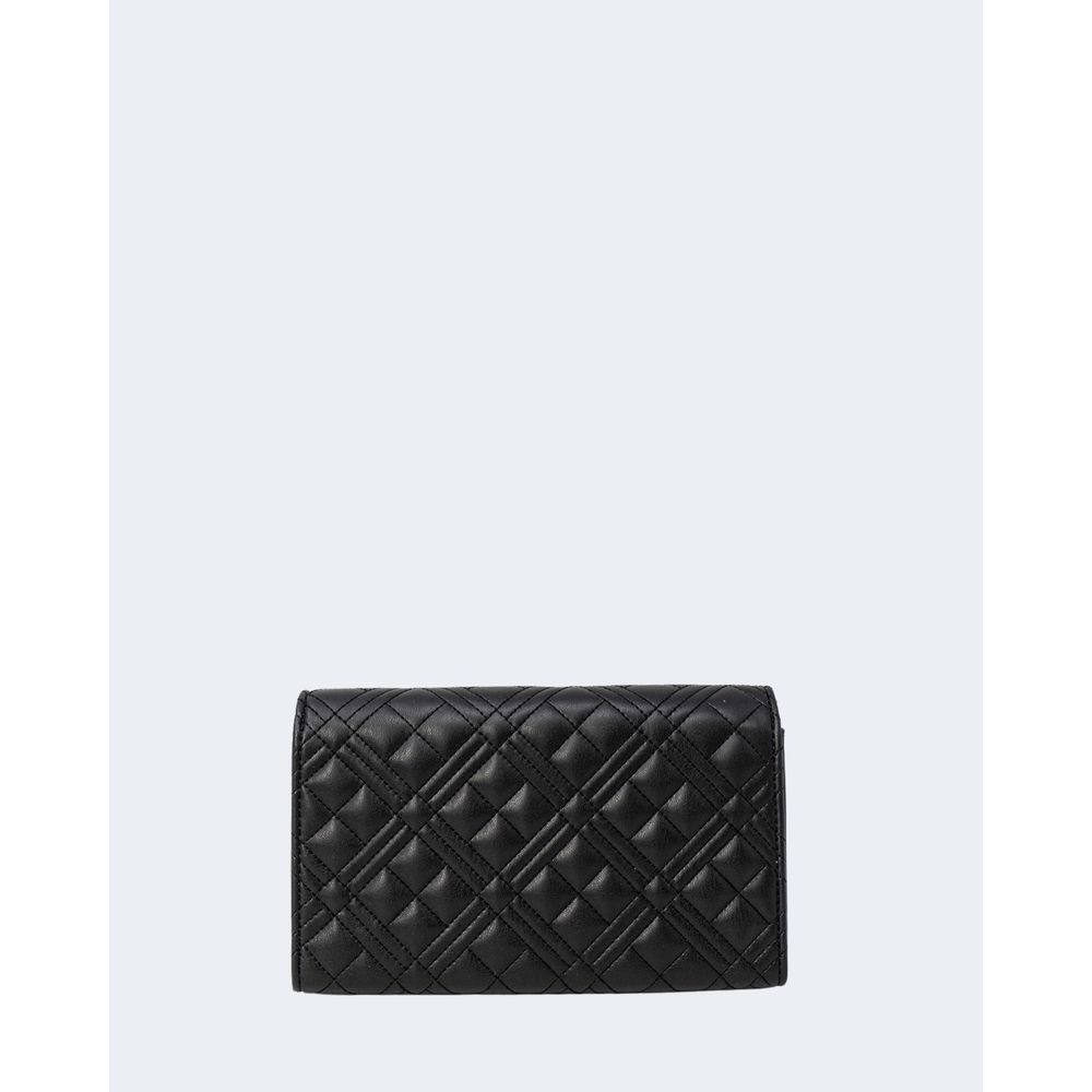 Sac à main en polyéthylène noir Love Moschino