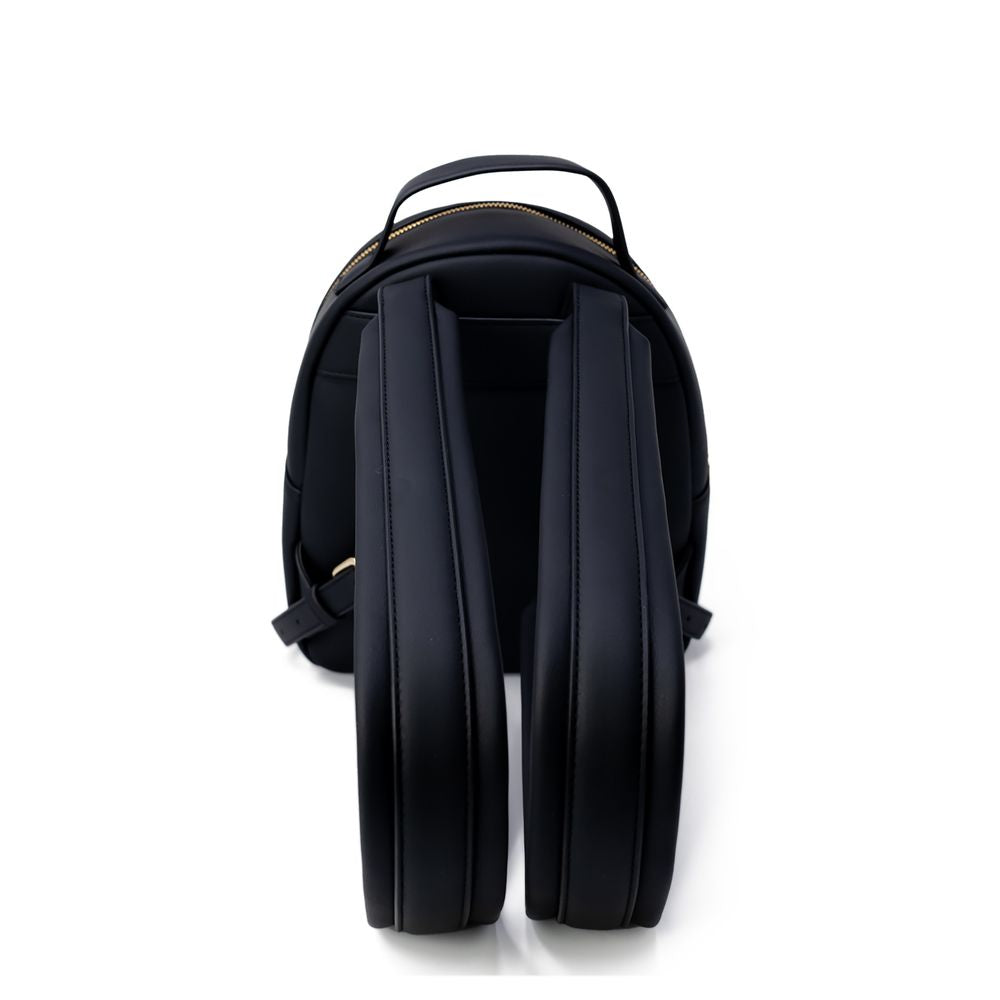 Sac à dos en polyéthylène noir Love Moschino
