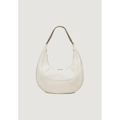 Sac à main en cuir blanc PINKO