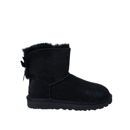 Bottes en cuir suédé noir UGG