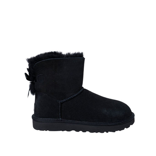Bottes en cuir suédé noir UGG