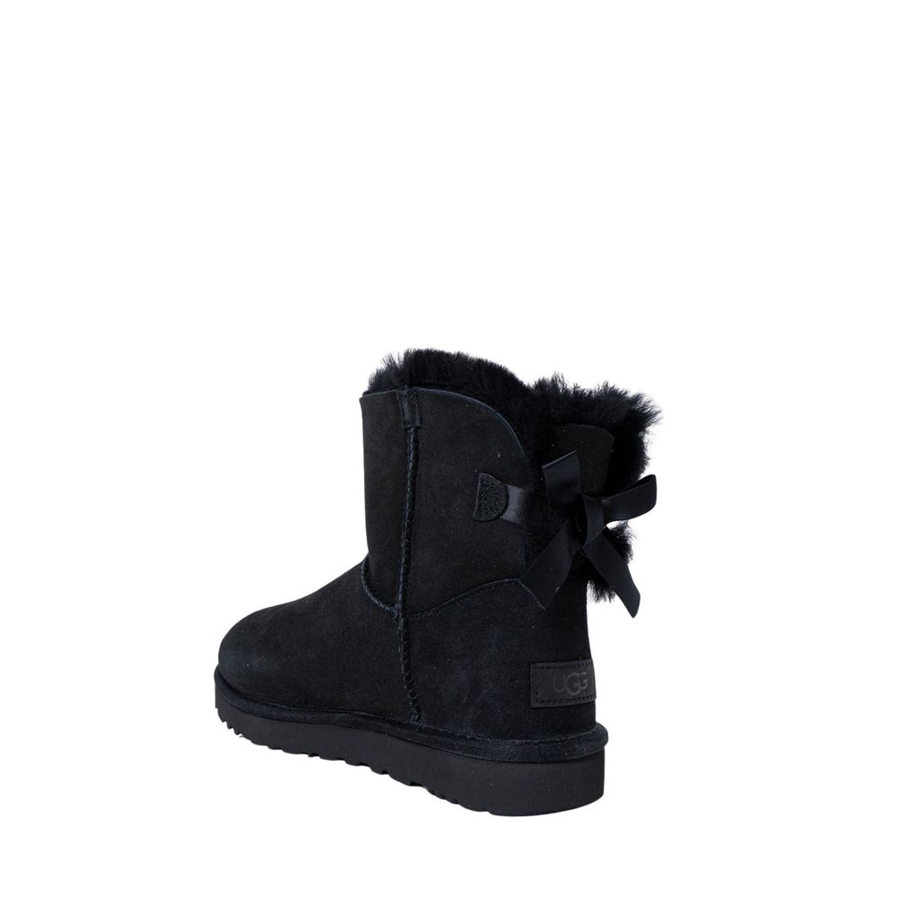 Bottes en cuir suédé noir UGG