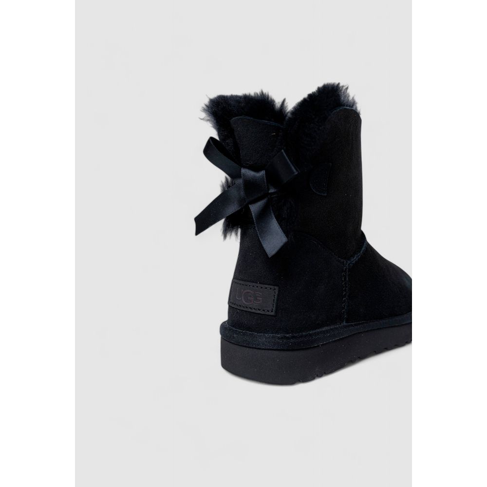 Bottes en cuir suédé noir UGG
