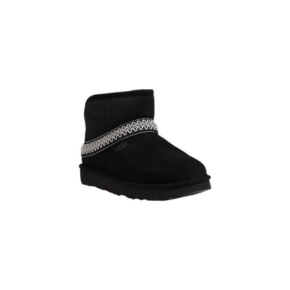 Bottes en cuir suédé noir UGG