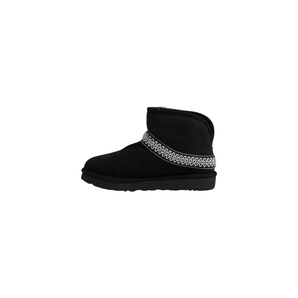 Bottes en cuir suédé noir UGG