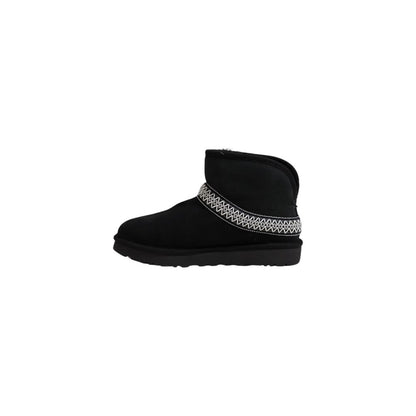 Bottes en cuir suédé noir UGG