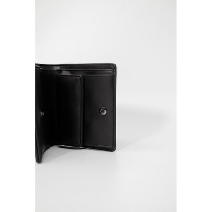 Portefeuille en polyéthylène noir Love Moschino