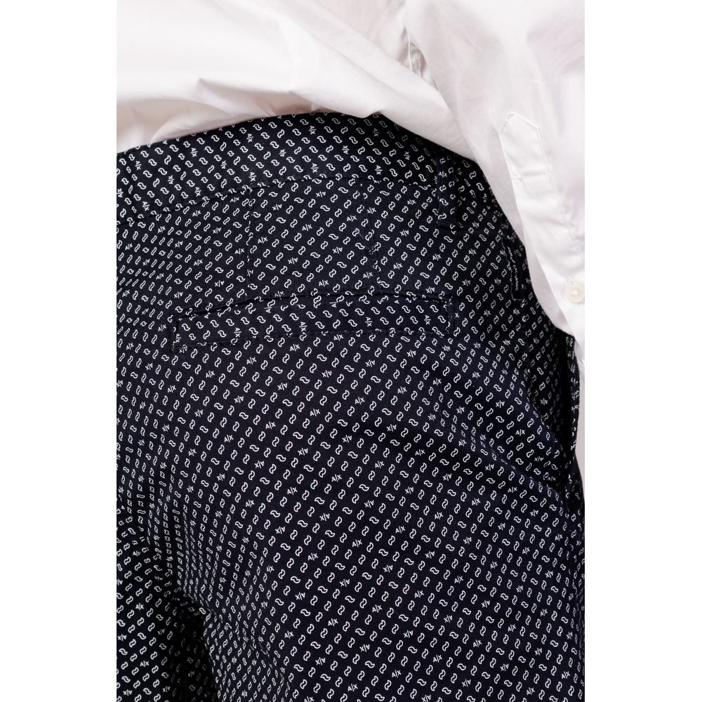 Short en coton bleu Armani Exchange