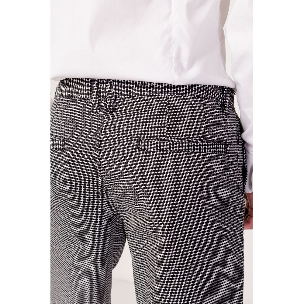 Short en coton noir et blanc Armani Exchange