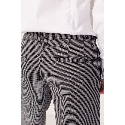 Short en coton noir et blanc Armani Exchange