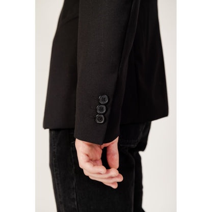 Blazer noir en polyester Armani Exchange