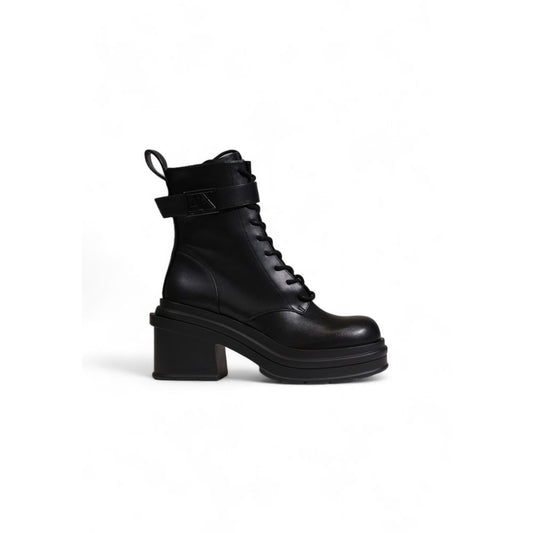 Bottes en polyester noir Armani Exchange