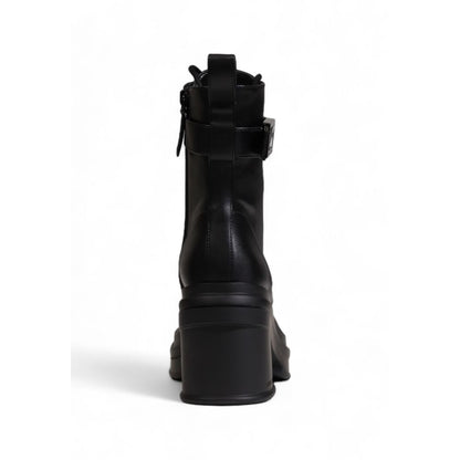 Bottes en polyester noir Armani Exchange