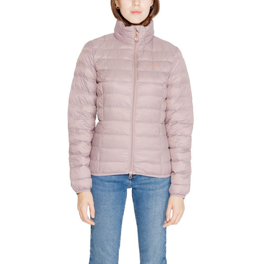 Vestes et manteaux en polyamide violet EA7 Emporio Armani