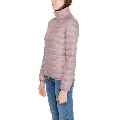 EA7 Emporio Armani Purple Polyamide Jackets &amp; Coat