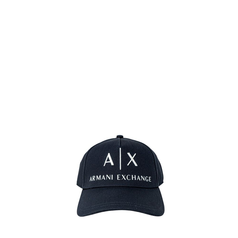 Chapeaux et casquettes en coton bleu Armani Exchange