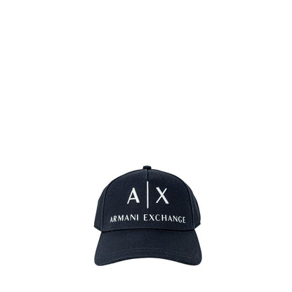 Chapeaux et casquettes en coton bleu Armani Exchange