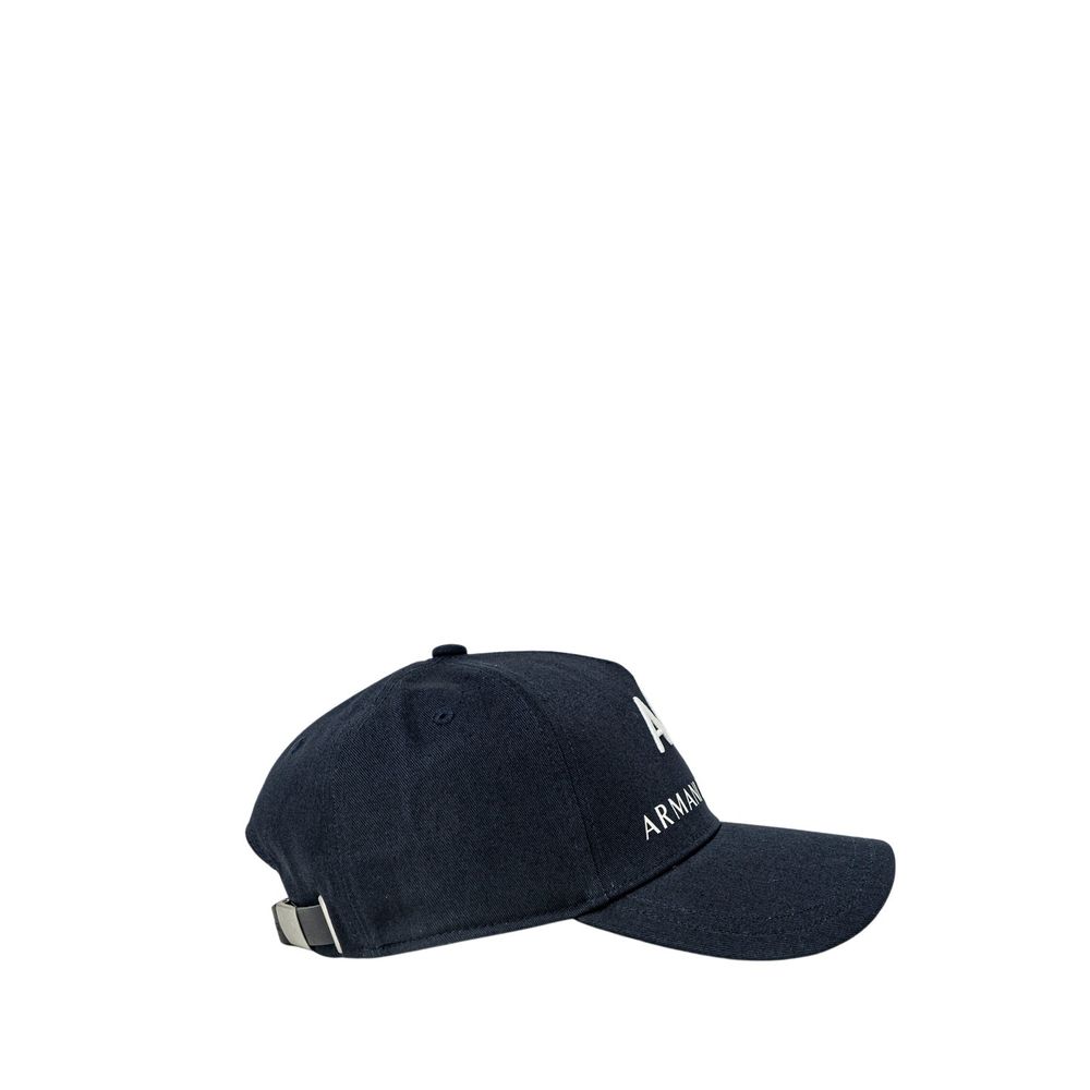 Chapeaux et casquettes en coton bleu Armani Exchange