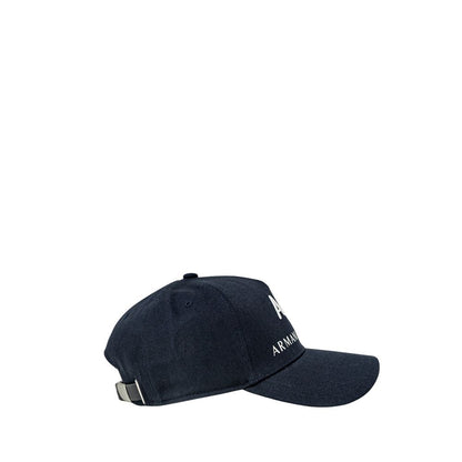 Chapeaux et casquettes en coton bleu Armani Exchange