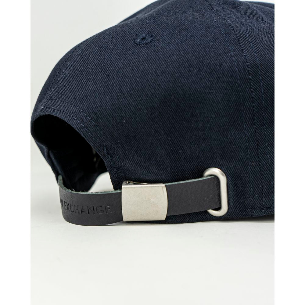 Chapeaux et casquettes en coton bleu Armani Exchange