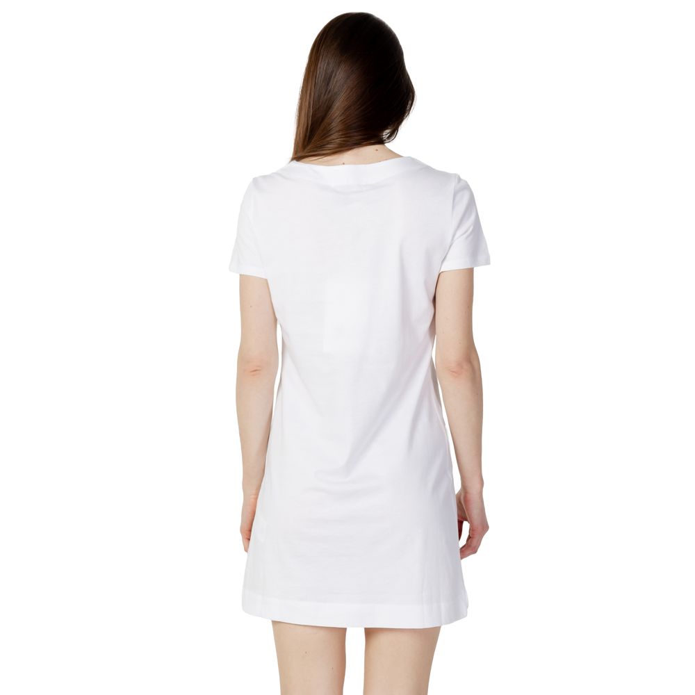Love Moschino White Cotton Short by Love Moschino