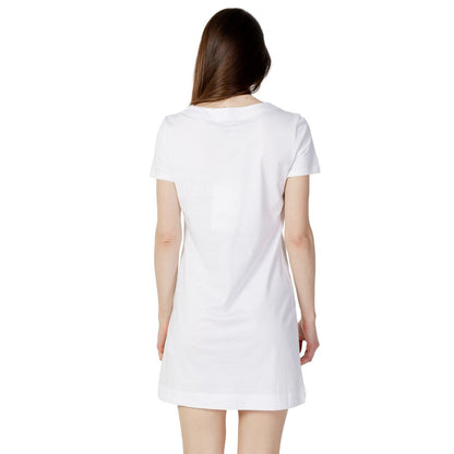 Love Moschino White Cotton Short by Love Moschino
