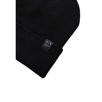 Chapeaux et casquettes Armani Exchange en polyester noir