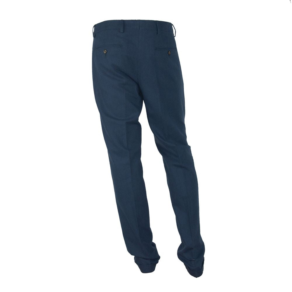 Made in Italy Blue Cotton Jeans & Pant by Made in Italy
