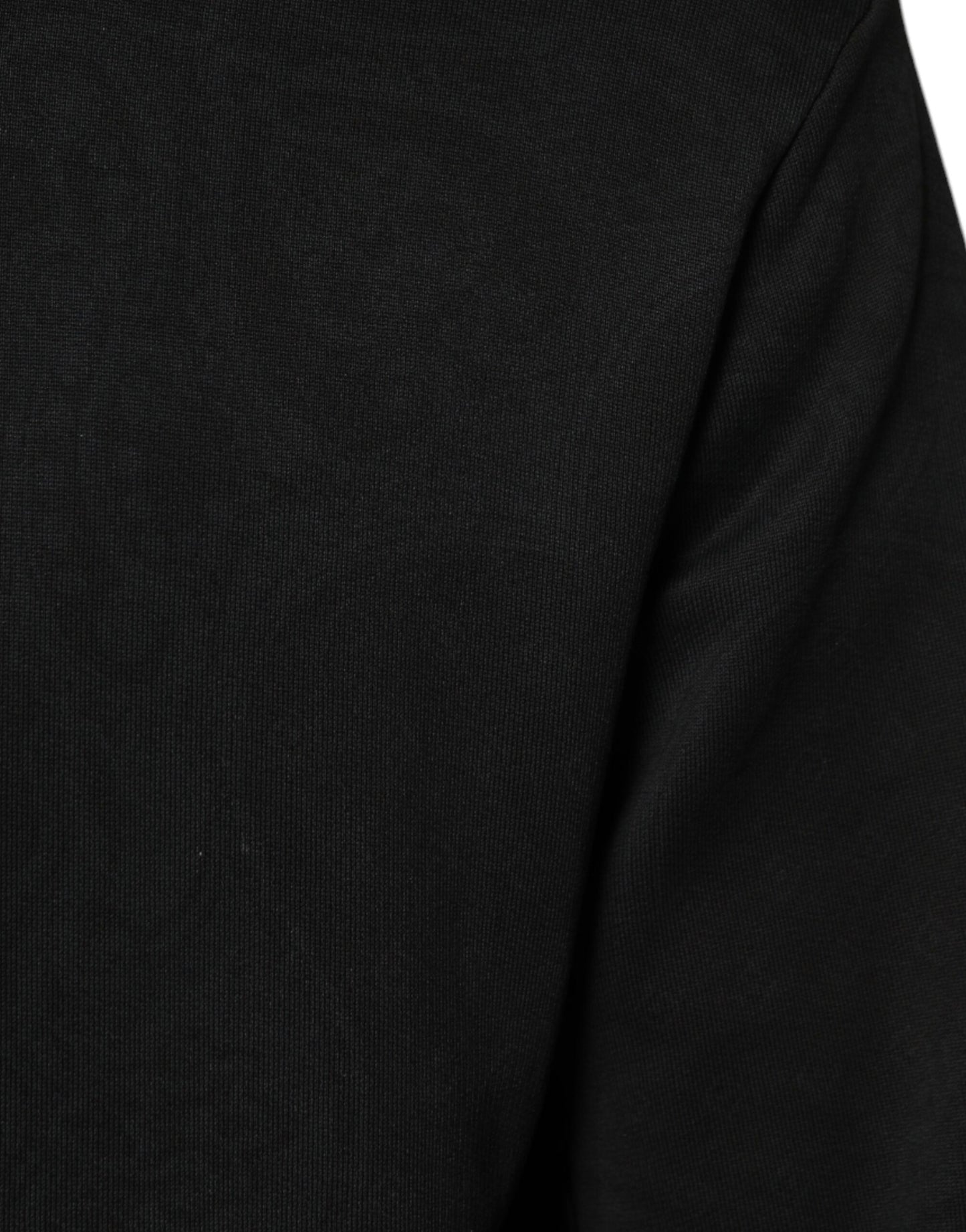 Dolce & Gabbana Black Cotton Full Zip Hooded Bomber Jacket by Dolce & Gabbana