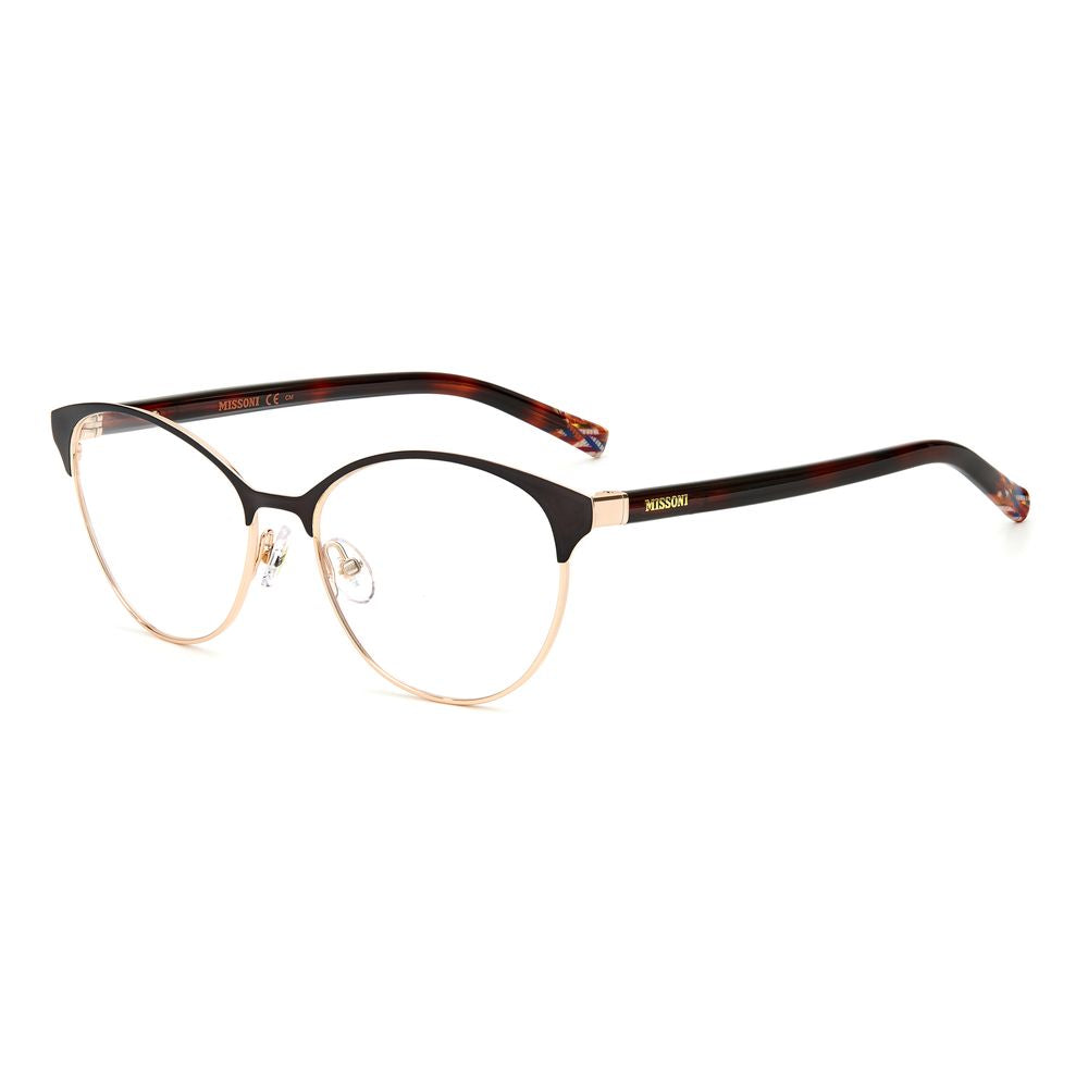 Missoni Brown Metal Frames by Missoni